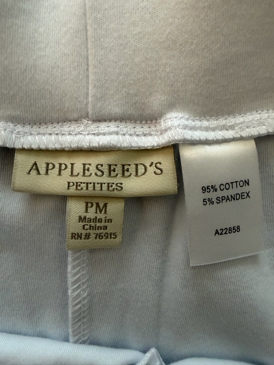 Appleseed's White High-Waist Straight Leg Pants. - Picture 4 of 6